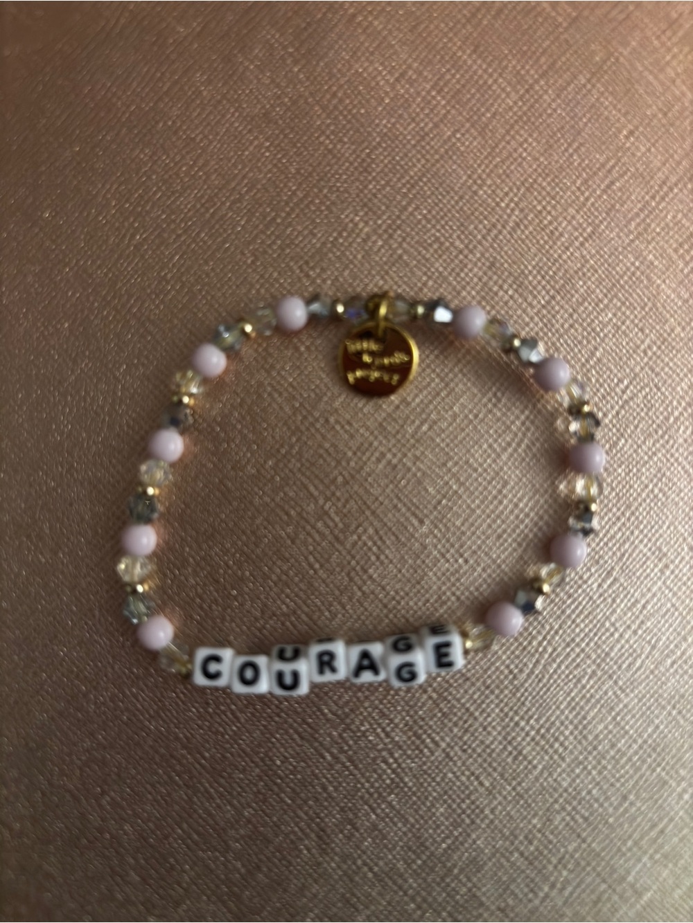 Bracelet Little Words Project LWP courage